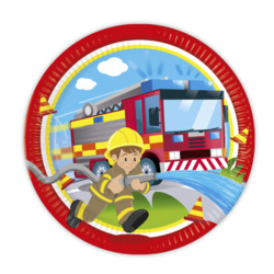 Procos - Firefighters Paper Plates