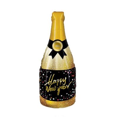 Altın Şampanya Folyo Balon