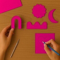 Fuchsia Cardboard - Kika