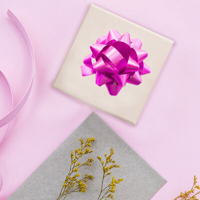 Fuchsia Gift Bows - No:2 - 1