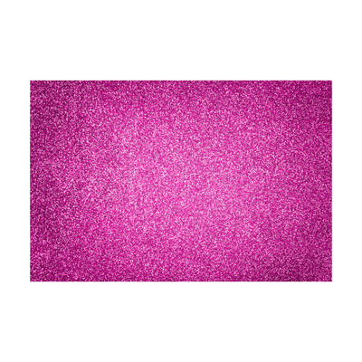 Fuchsia Glitter Cardstock Sheet - 2