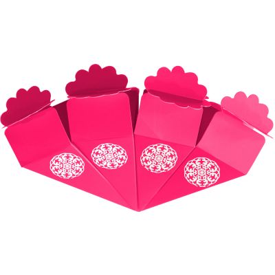 Fuchsia Party Favor Boxes - 1
