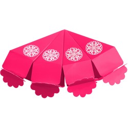 Fuchsia Party Favor Boxes - 2