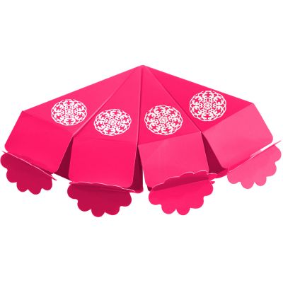 Fuchsia Party Favor Boxes - 2