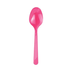 Fuchsia Plastic Spoons - 2