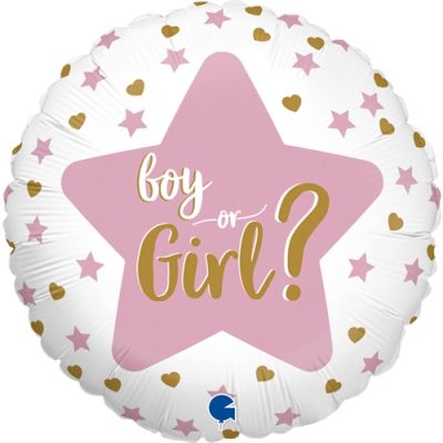 Boy Or Girl Star Grabo Folyo Balon 18