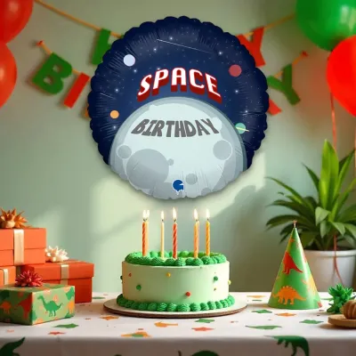 Happy Astronaut Grabo Folyo Balon 18