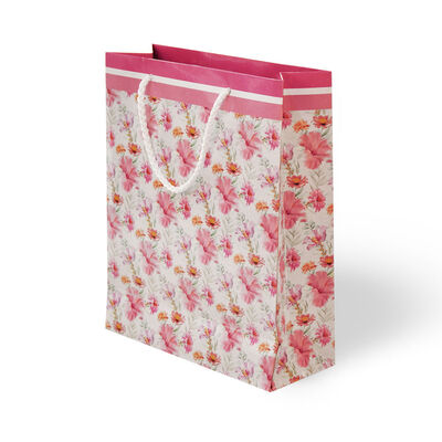 Gift Bags - Pink Flowers - 1