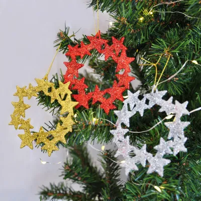 Glitter Stars Ornament - 1