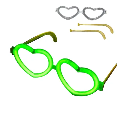 Glow Eyeglasses - Heart - 2
