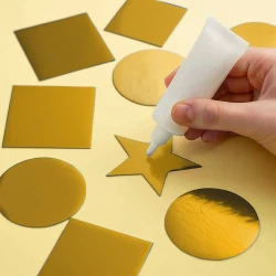 Gold Metallic Construction Papers - 1