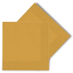 Gold Paper Napkins - Kikajoy