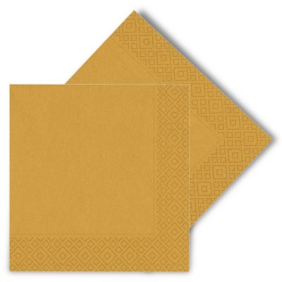 Gold Paper Napkins - 1