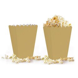 Gold Popcorn Boxes - Kikajoy