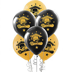 Graduaiton Party Metallic Balloons 12