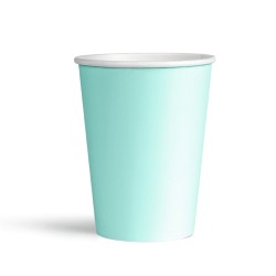 Green Pastel Paper Cups - Kikajoy