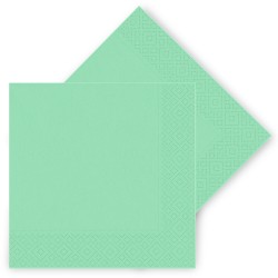 Green Pastel Paper Napkins - Kikajoy