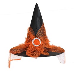 Halloween Cadı Şapka - Thumbnail