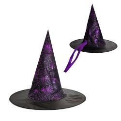 Çin Üretim - Halloween Cadı Şapka