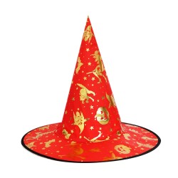 Çin Üretim - Halloween Cadı Şapkası