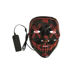 Halloween Led Light Up Mask - (1)