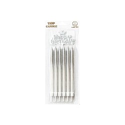 Happy Birthday Candle Set with Decorative Cake Topper - 2