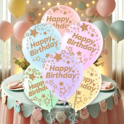 Happy Birthday Confetti Balloons - 1