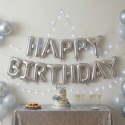 Happy Birthday Foil Letter Balloon Set - 1
