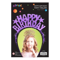 Happy Birthday Parti Taçları - Thumbnail
