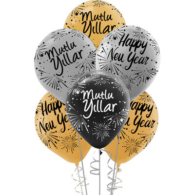 Happy New Year Balloons - 2