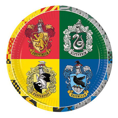 Harry Potter Hogwarts Paper Plates 