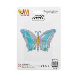 Holographic Butterfly Balloon - Whimsical Spring Garden Decor - 2
