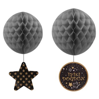 İyi Ki Doğdun Paper Honeycomb Balls Set