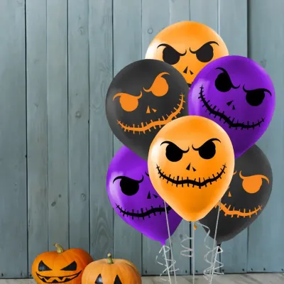 Jack Faces Latex Balloons 12