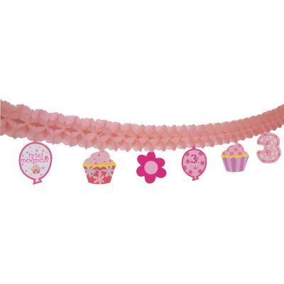 3. Yaş Günü Kağıt Zincir Süs - 3