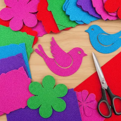 Karışık Simli Karton 50x70 - 1