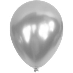 Gümüş Metalik Balon 12