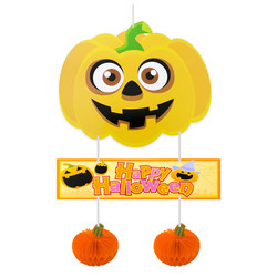  - Kikajoy Halloween Balkabağı Figürlü Sarkıt Süs