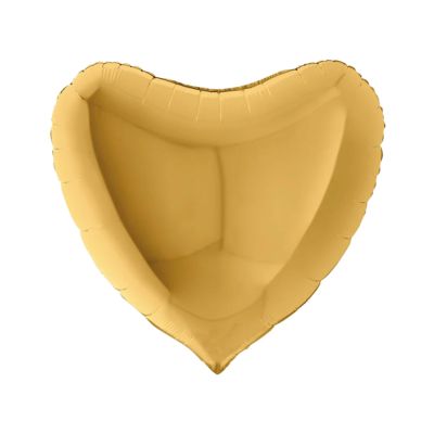 Altın Kalp Folyo Balon 24