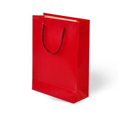 Kırmızı Karton Çanta 17x24cm