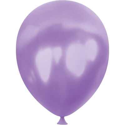 Lila Metalik Balon 12