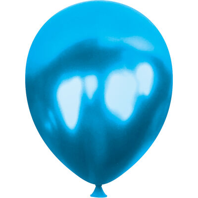Mavi Metalik Balon 12