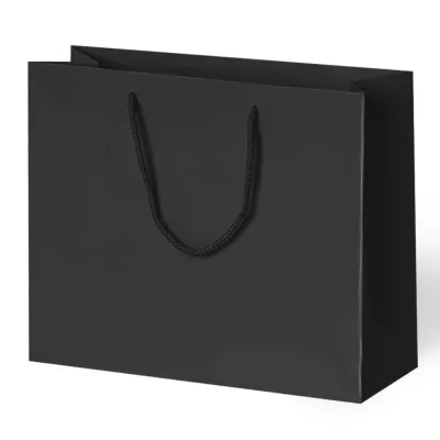 Mat Siyah Karton Çanta 54x38cm - 1