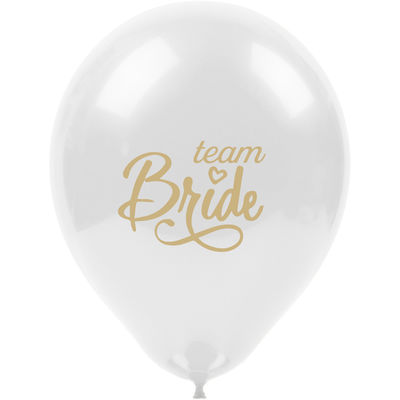 Team Bride Baskılı Karışık Renk Balon 11