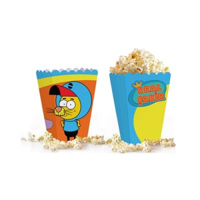 King Şakir Action Popcorn Boxes