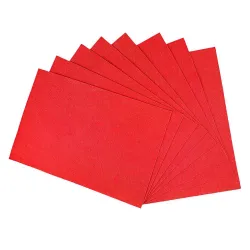 Kırmızı A4 Keçe Tabaka - 2