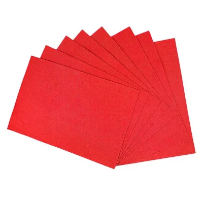 Kırmızı A4 Keçe Tabaka - 1