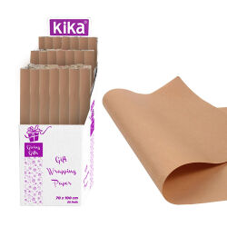 Kraft Wrapping Paper Roll - Kika