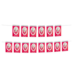 Large Turkish Flag Garland - Atatürk - 2