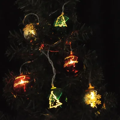 LED Christmas Lights - Mixed Figured - 4